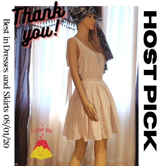❤️HP 08/01. Double Zero Open Back Tie  Party Dress - Picture 2 of 15